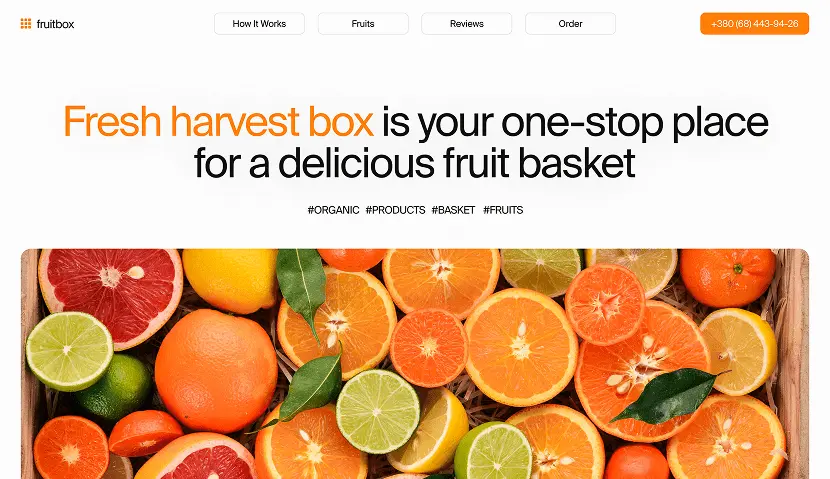 Fresh harvest box is your one-stop place for a delicious fruit basket